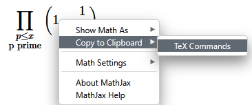 TeX komentojen kopiointi